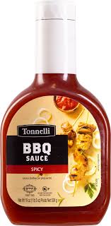 TONNELLI SPICY BBQ SAUCE DE 19 ONZAS