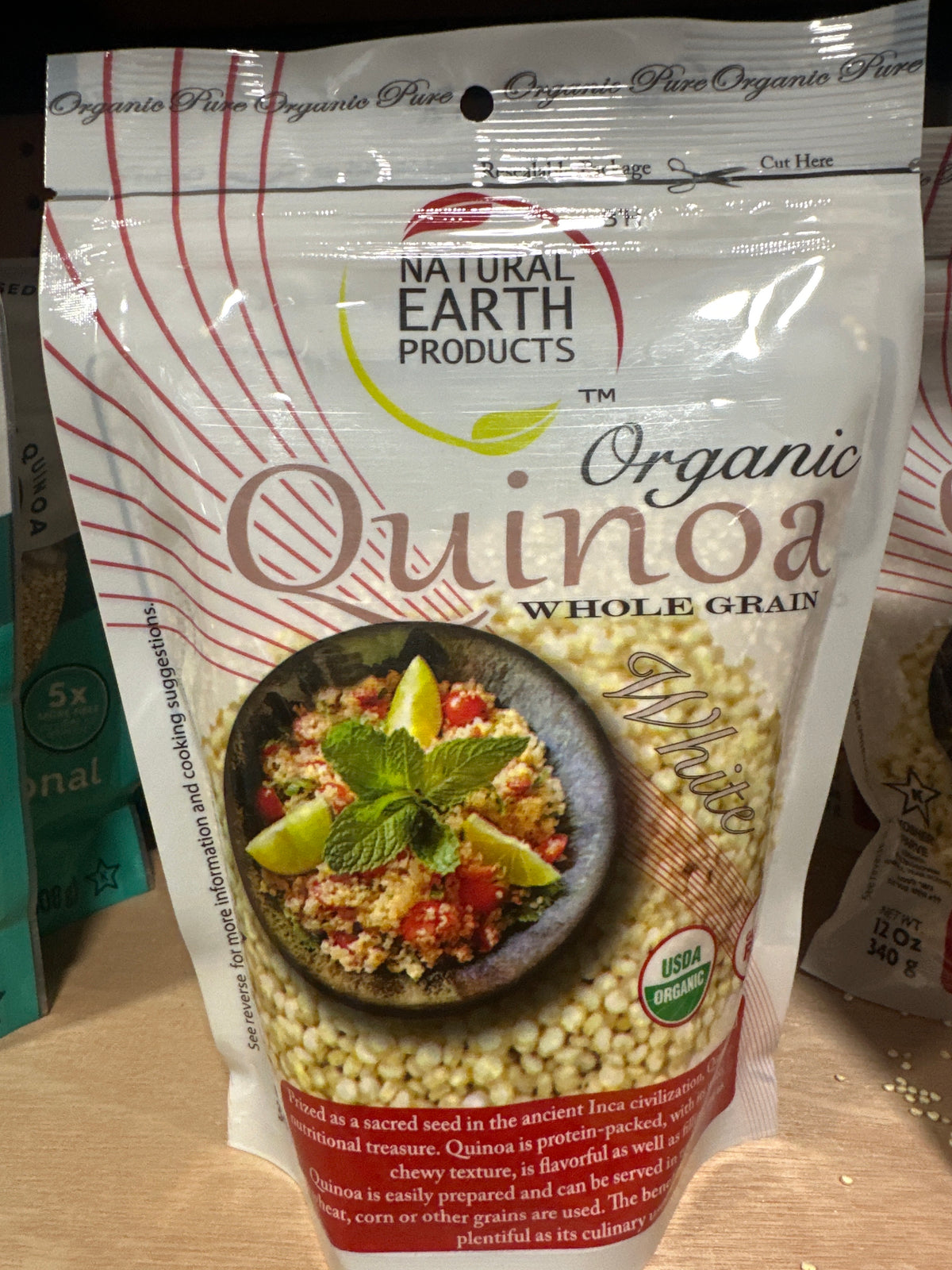 Natural Earth Quinoa Grain Whole Organic