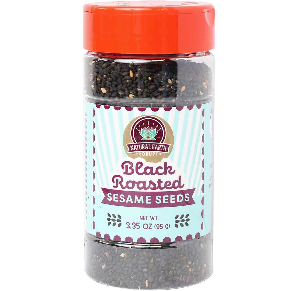 Natural Earth Semillas de Sésamo Negro Tostado 2,35