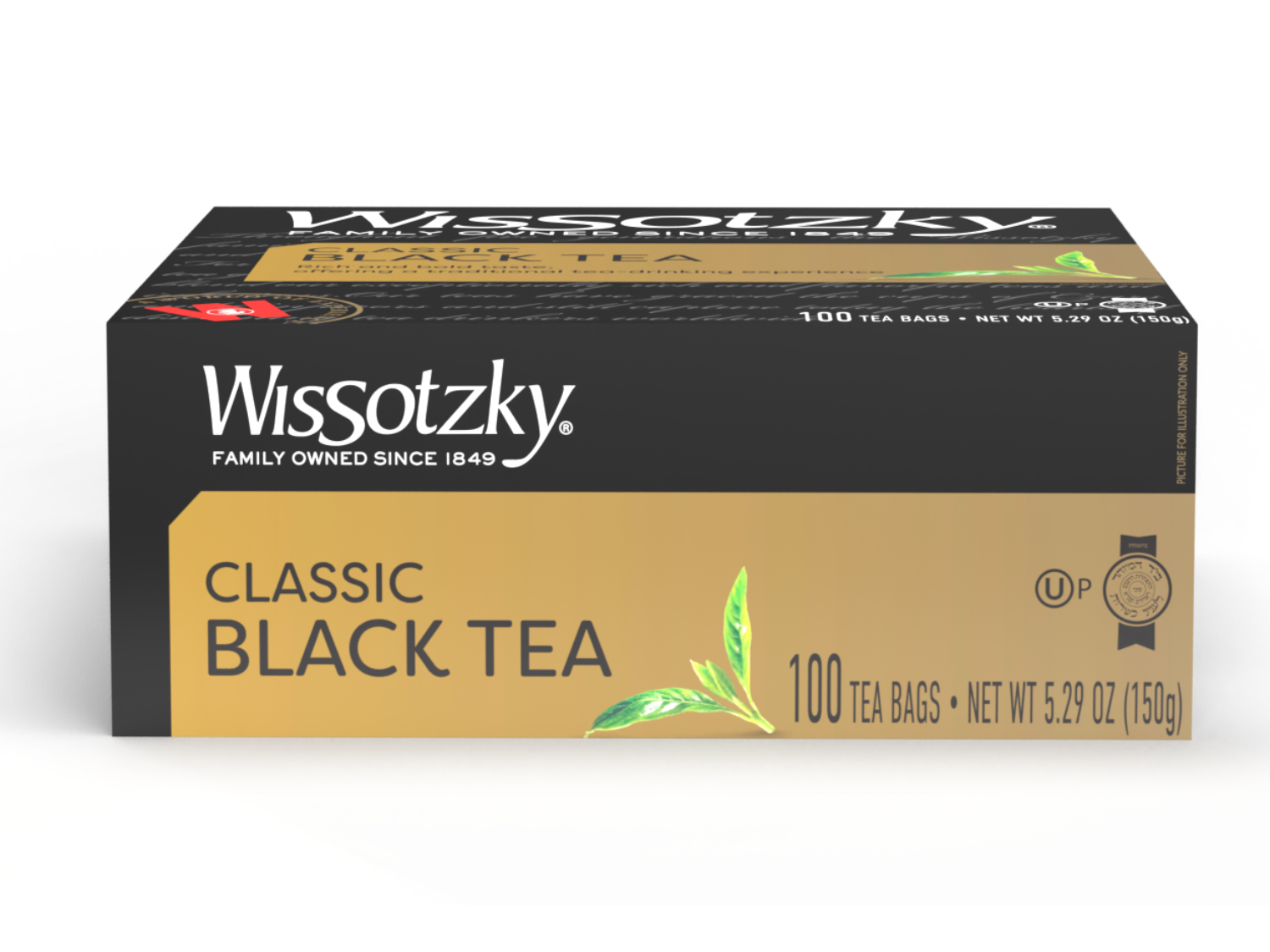 WISSOTZKY CLASSIC TEA (100 CT) DE 5.28 oz