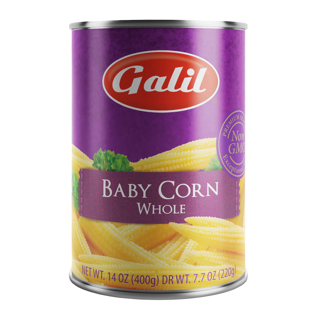 Baby Corn Whole, Galil  OurBasket 8 oz
