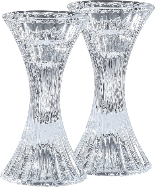 Candelabros de cristal Ner Mitzvah