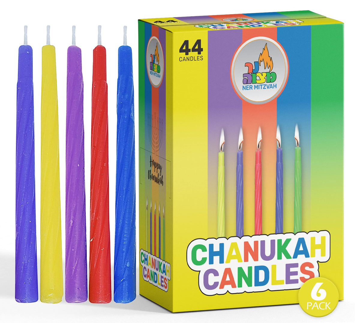 Candles Chanukah Ner Mitzvah