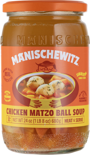 Manischewitz Chicken Soup with Matzo Balls and Carrots 24 oz