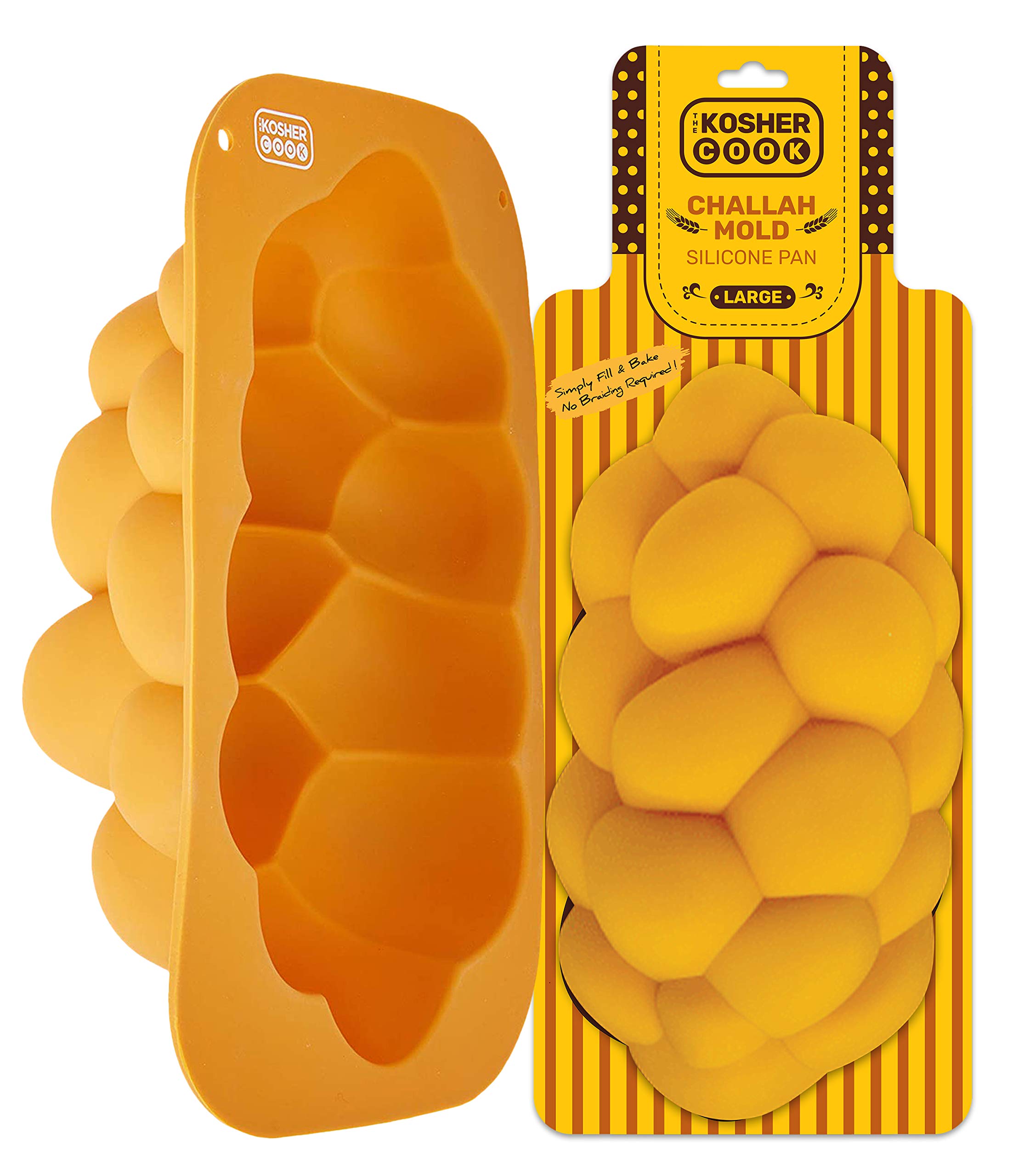 MOLDE DE SILICONA PARA JALAH, COCINA KOSHER