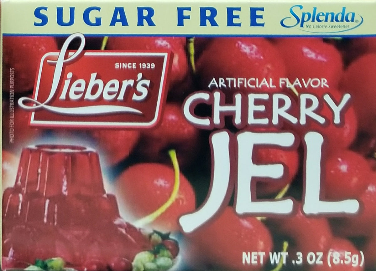 Lieber's Sugar Free Cherry Jelly 8.5 g