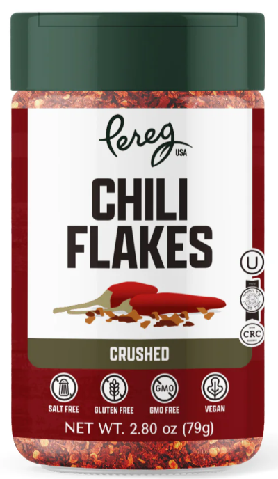 Hojuelas de chile pereg