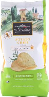 Tuscanini Rosemary Olive Oil Potato Chips de 4.6  oz.