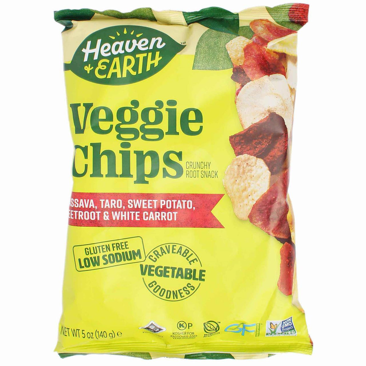 Heaven Earth Chips Vegetable Medley 1 oz
