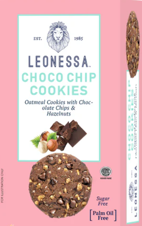 GALLETAS CON CHISPAS DE CHOCOLATE LEONESSA
