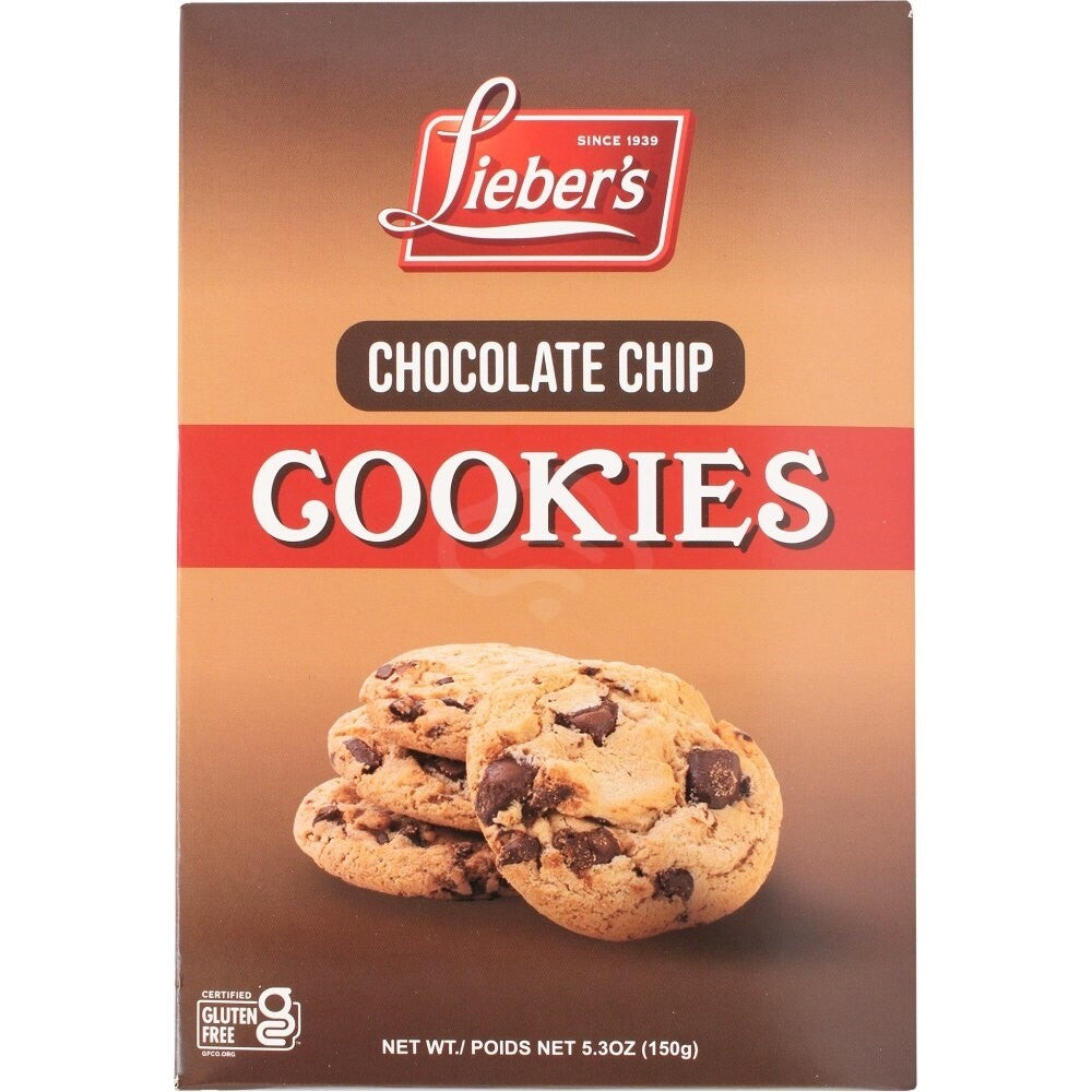 GALLETAS CON CHISPAS DE CHOCOLATE LIEBERS