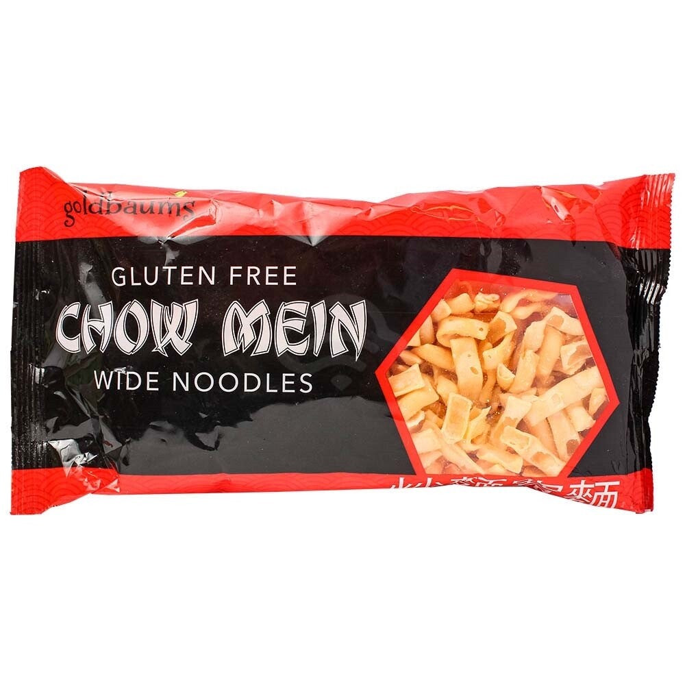 Chow Mein Wide Noodles Goldbaums 7 oz