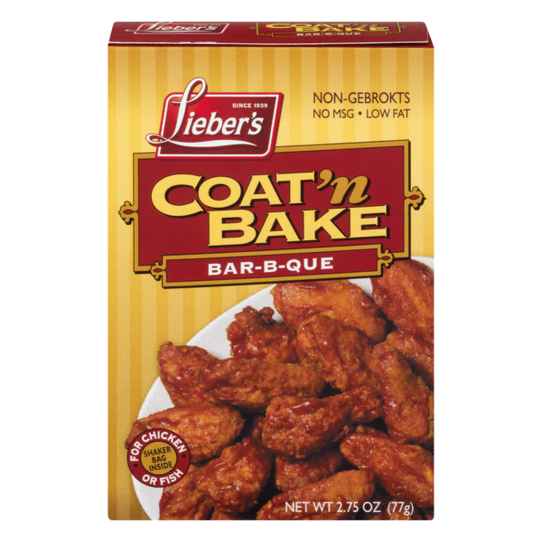 COAT'N BAKE BAR-B-QUE LIEBERS