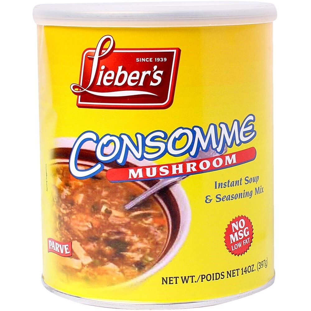 LIEBERS DE CONSOMÉ DE CHAMPIÑONES