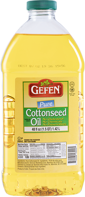 שמן זרעי כותנה גפן 1.42 ליטר