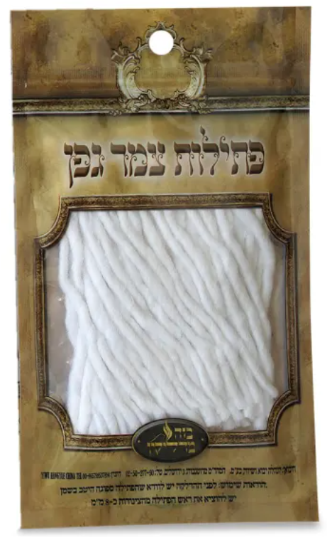 Mechas de algodón Kosher