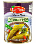Bnei Darom Cucumbers in Vinegar (18-25) 10 oz
