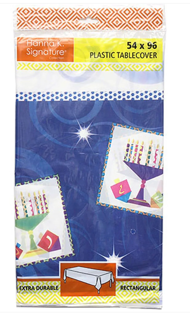 Plastic Table Cover 54 x 96 cm