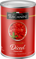 TUSCANINI DICED TOMATOES DE 14.1 ONZAS