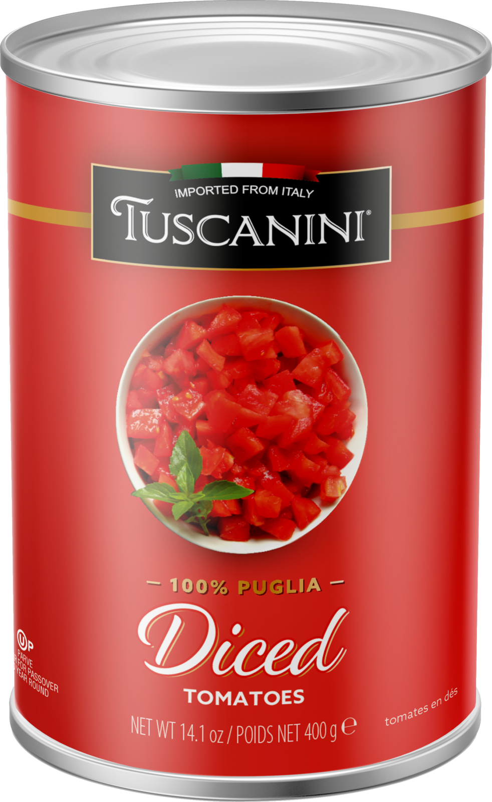 TUSCANINI DICED TOMATOES DE 14.1 ONZAS