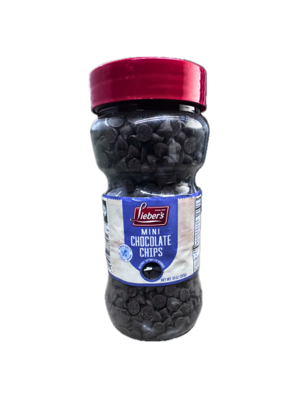 Lieber’s Mini Chocolate Chips 10 oz