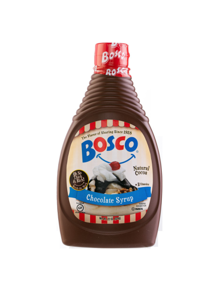 JARABE DE CHOCOLATE BOSCO CACAO NATURAL