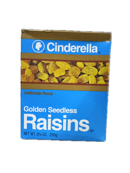 Cinderella Golden Seedless Raisins 8 oz