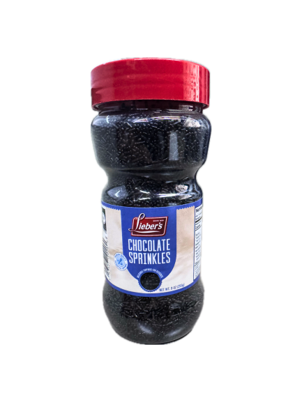 Lieber's Chocolate Sprinkles  9 oz