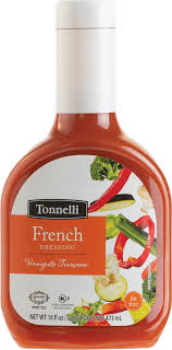TONELLI FRENCH SALAD DRESSING DE 16 ONZAS