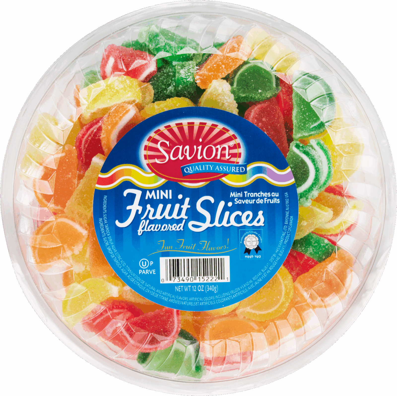 FRUIT SLICES MINI SAVION 12 oz