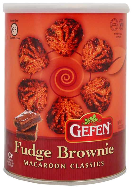 MACARRONES DE BROWNIE Y FUDGE GEFEN