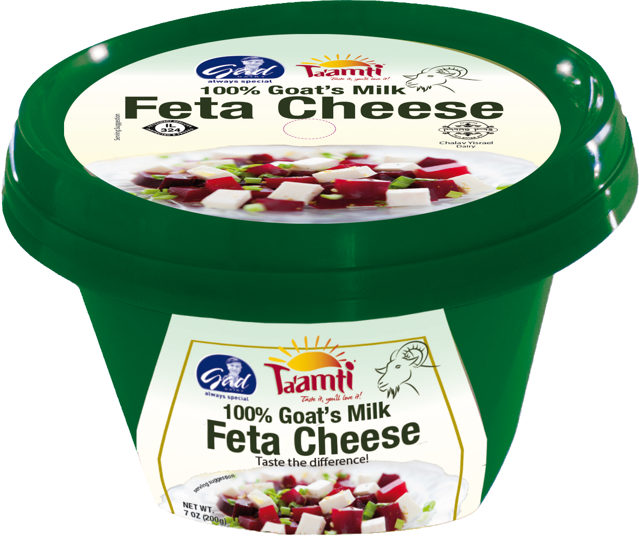 TA'AMTI GOAT FETA CHEESE DE 7 ONZAS