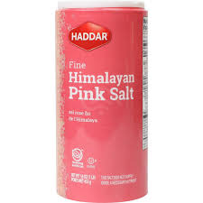 Haddar Fine Pink Himalayan Kosher Salt 16oz