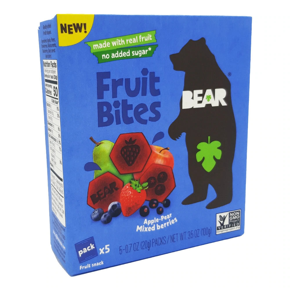 Bear Fruit Bites Mixed Berries 20 g