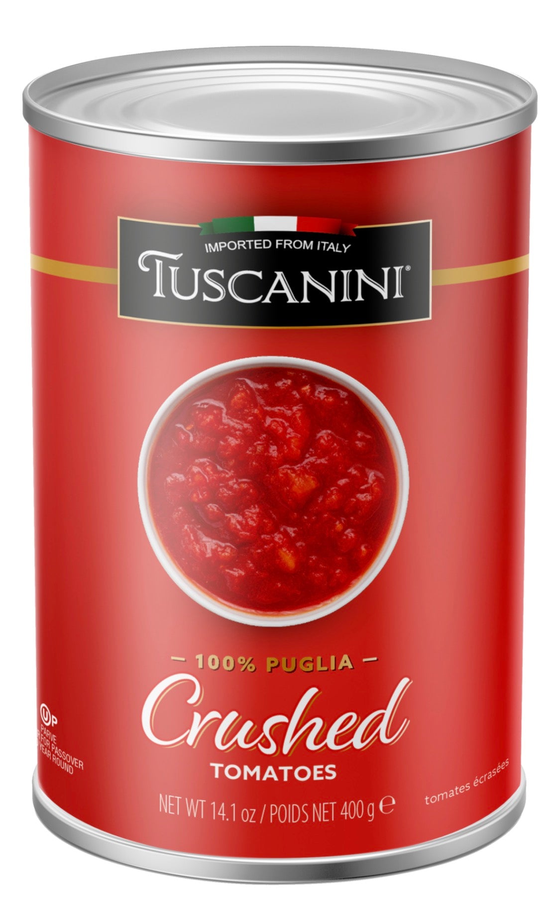 TUSCANINI CRUSHED TOMATOES DE 14.1 ONZAS