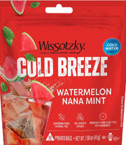 Té Frío Wissotzky Sandía Nana Menta Brisa Fresca 1,58 oz