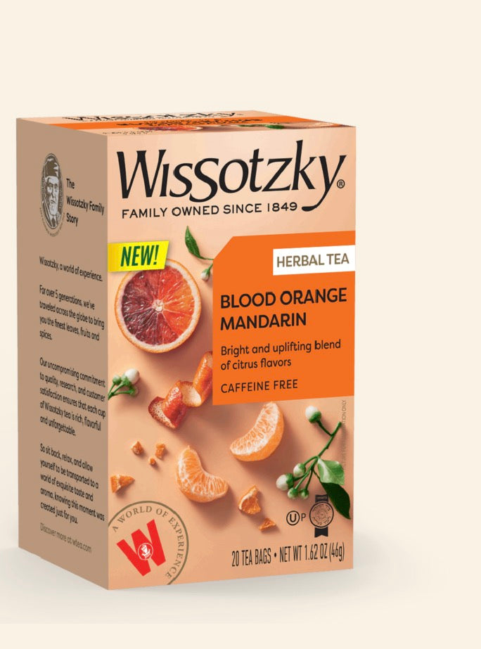 Wissotzky Blood Orange Mandarin Tea