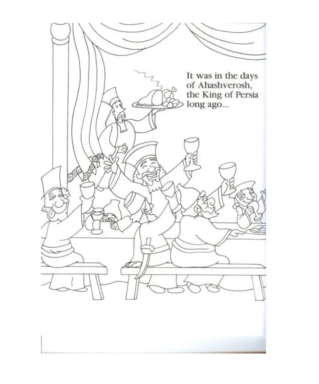 PURIM COLORING BOOK