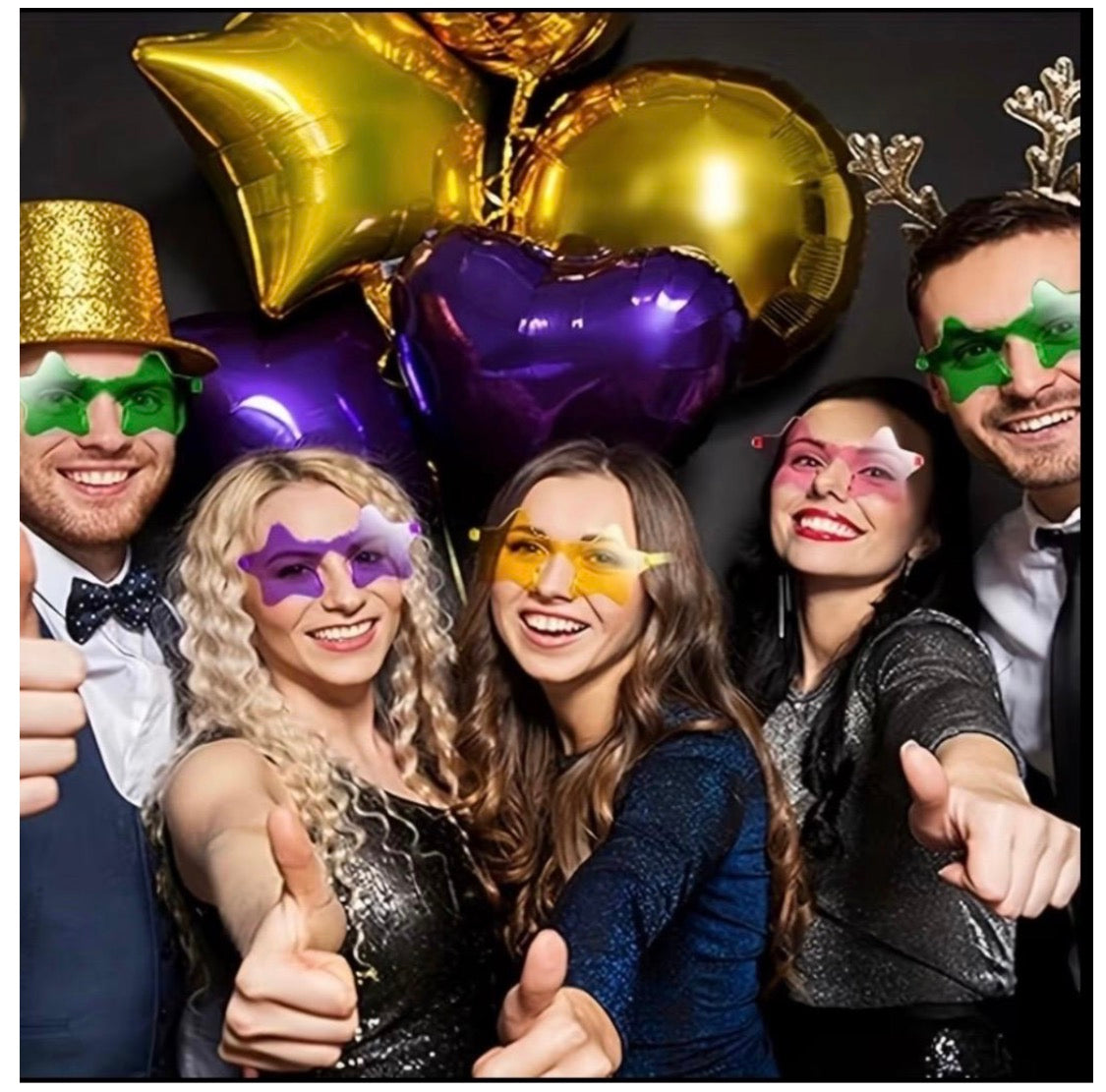 Purim Star Sunglasses