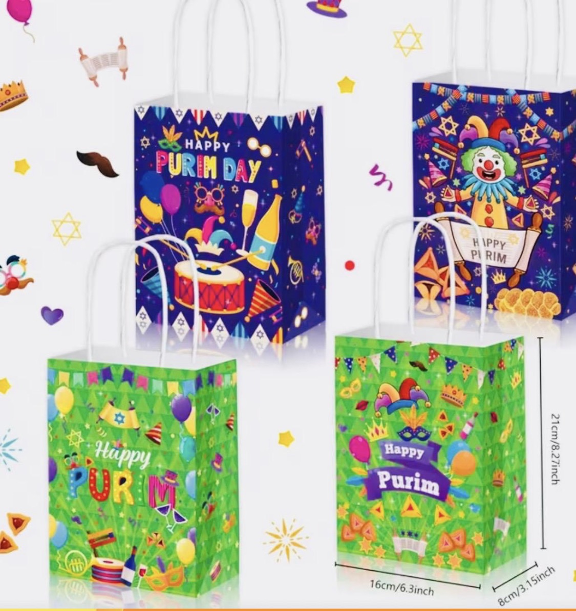 BOLSA DE PAPEL CON ASA PURIM