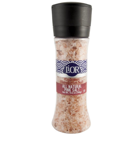 Lior Himalayan Salt All Natural Pink Salt 300 g Grinder