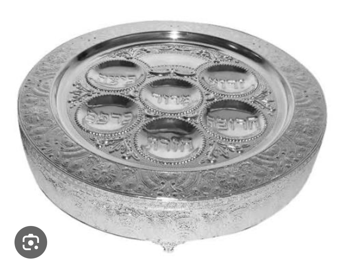 Seder Plate + Matzah Holder
