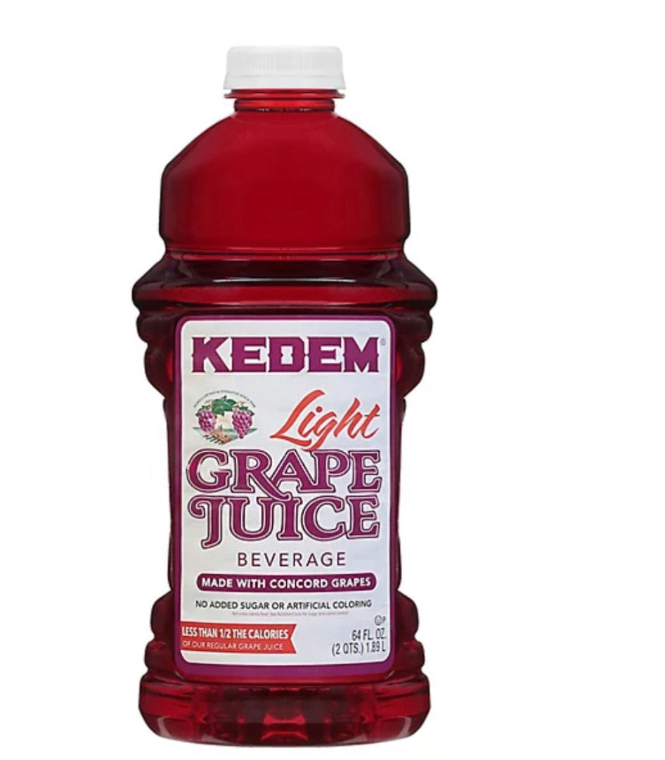KEDEM  LITE CONCORD GRAPE JUICE 64 oz.