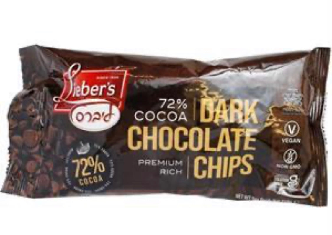 DARK CHOCOLATE  CHIPS 72%