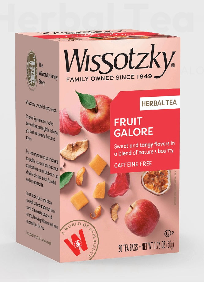 WISSOTZKY FRUIT GALORE TEA DE 1.76 oz