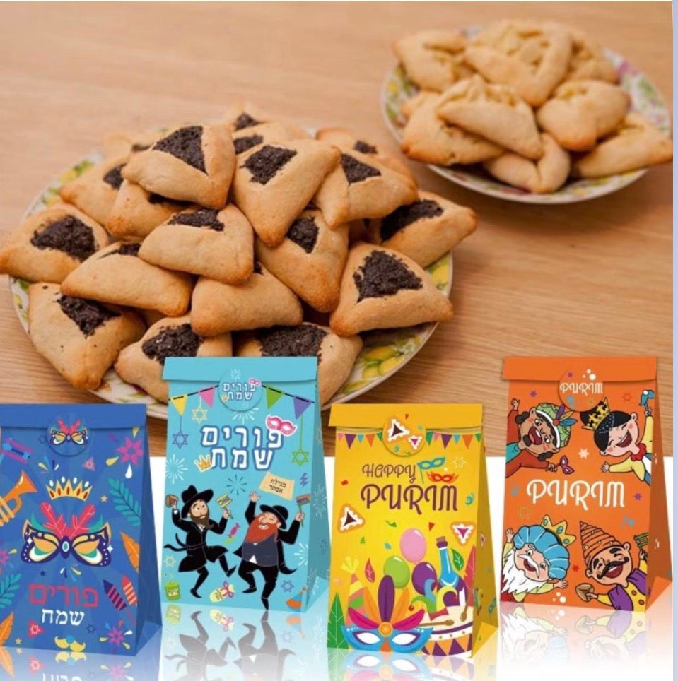 BOLSA PAPEL PURIM MISLOAH MANOT