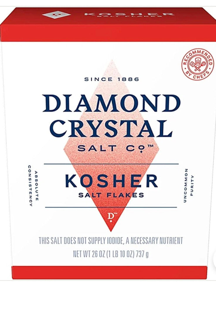 Diamond Crystal Kosher Salt Falkes Box 26oz