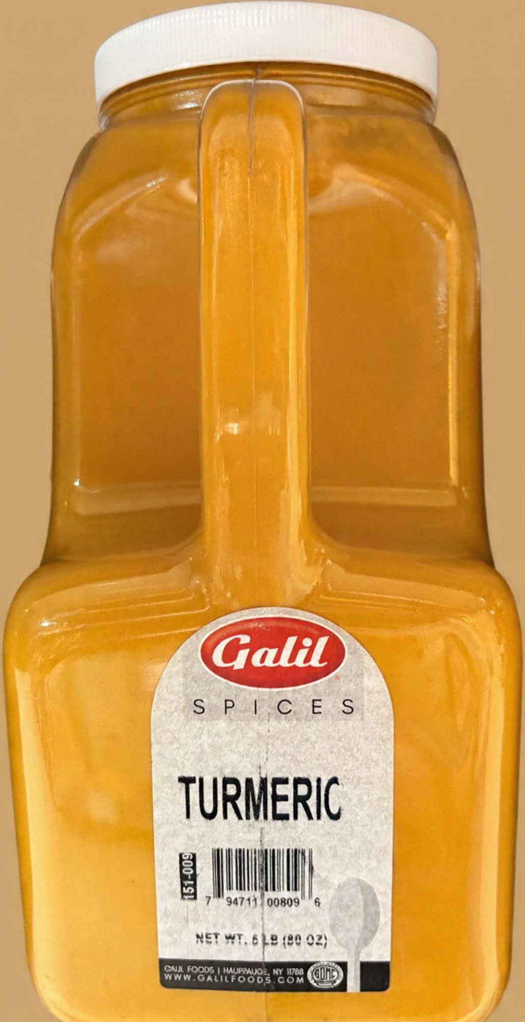 TUMERIC SPICE BIG 5 LBS GALIL