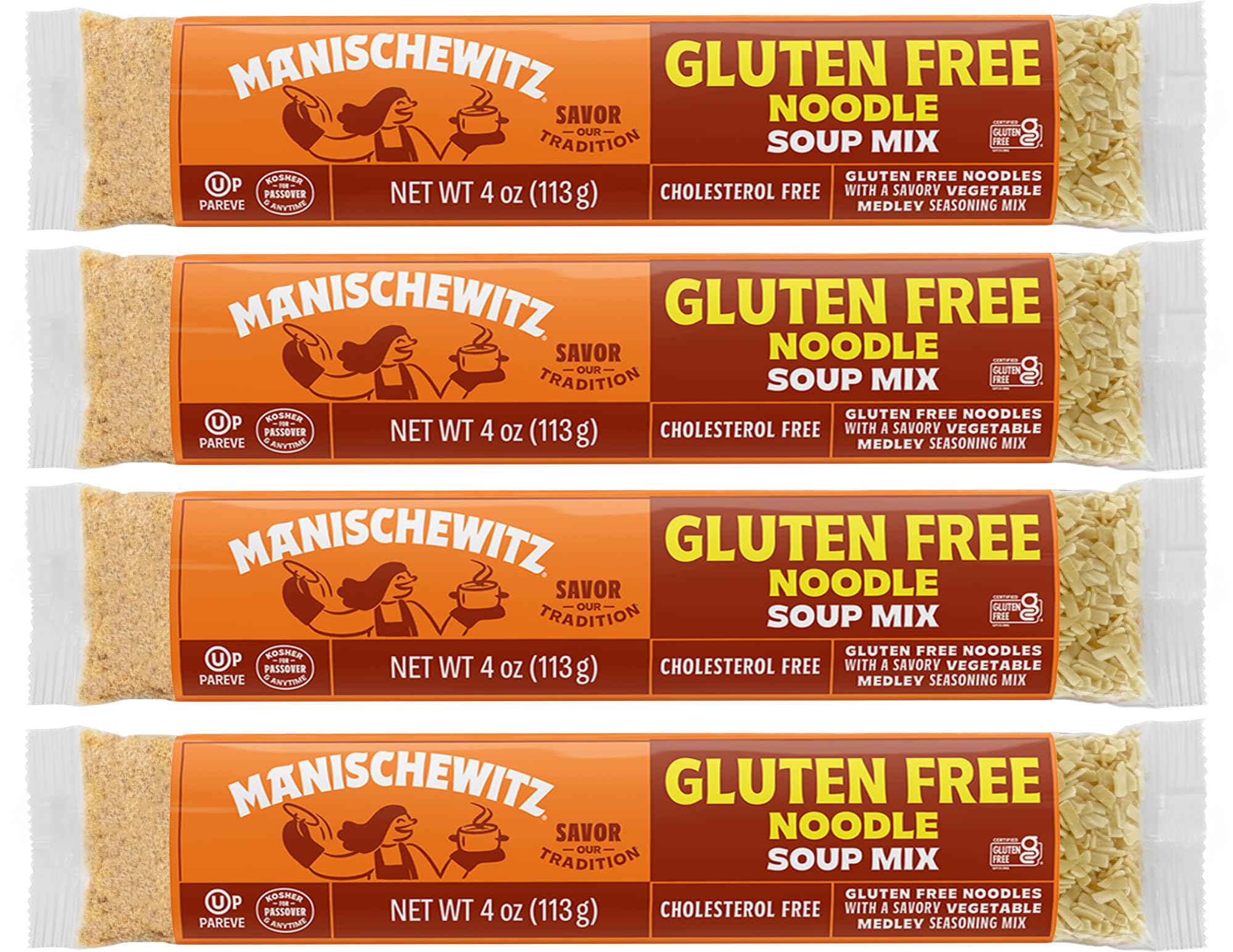 Manischewitz Gluten Free Cello Soup Mix 4 oz