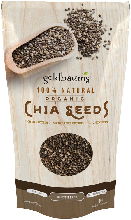 זרעי צ'יה גולדבאום אורגניים